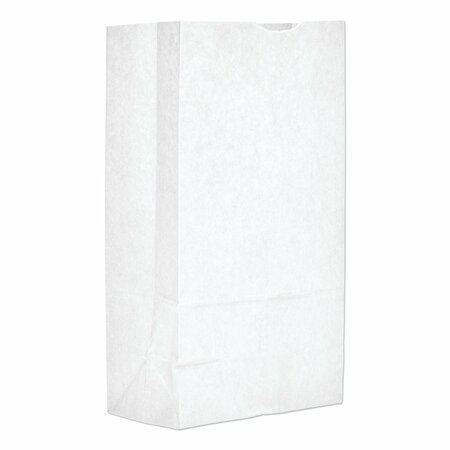 GENERAL Grocery Paper Bags, 35 lb Capacity, #12, 7.06 in. x 4.5 in. x 12.75 in., White, 1000PK BAG GW12